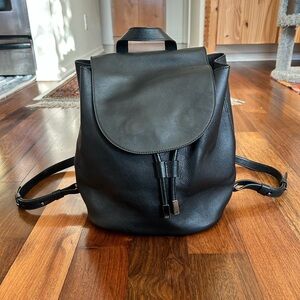 Petra Leather Mini Backpack